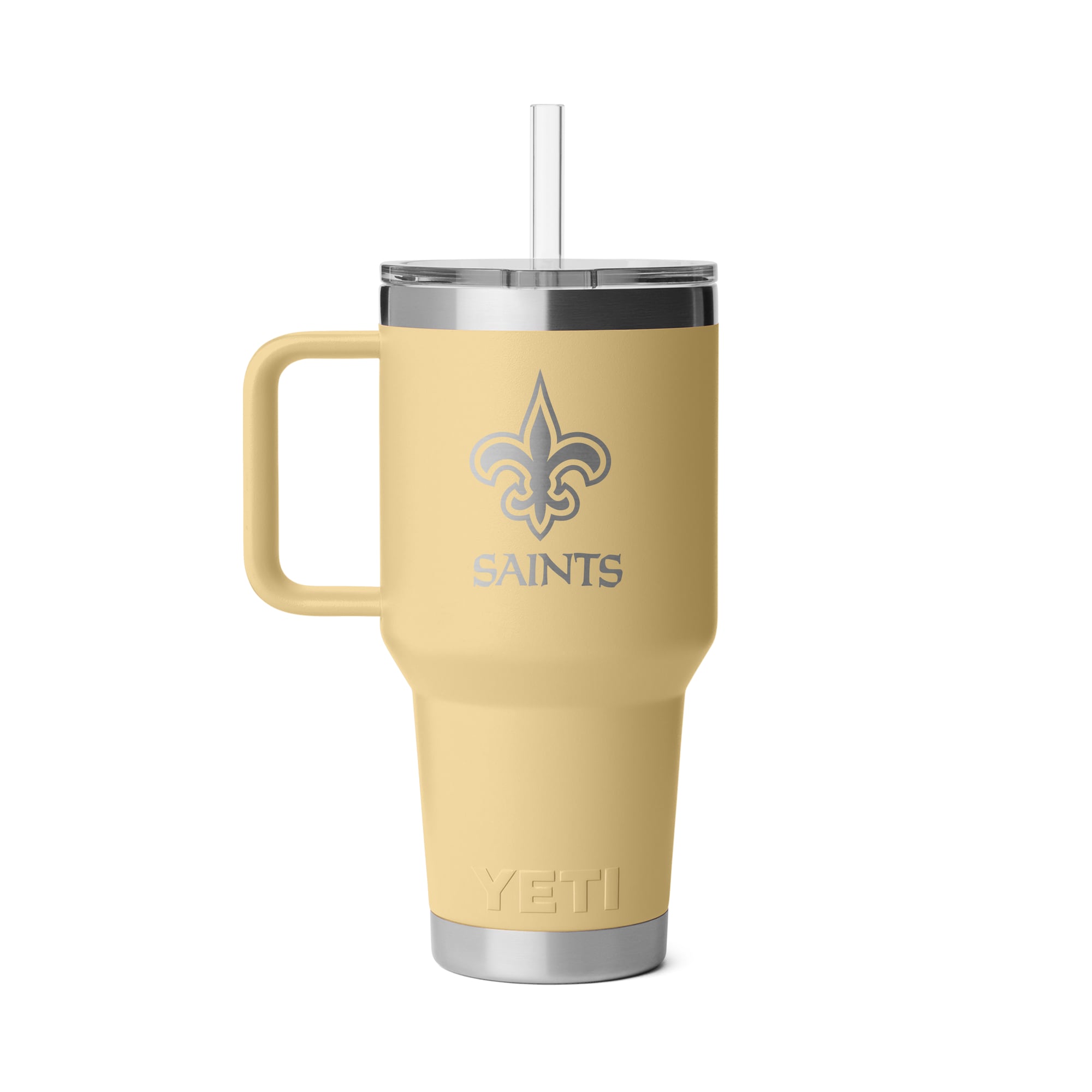 YETI New Orleans Saints 35oz. Rambler 2.0 Straw Mug