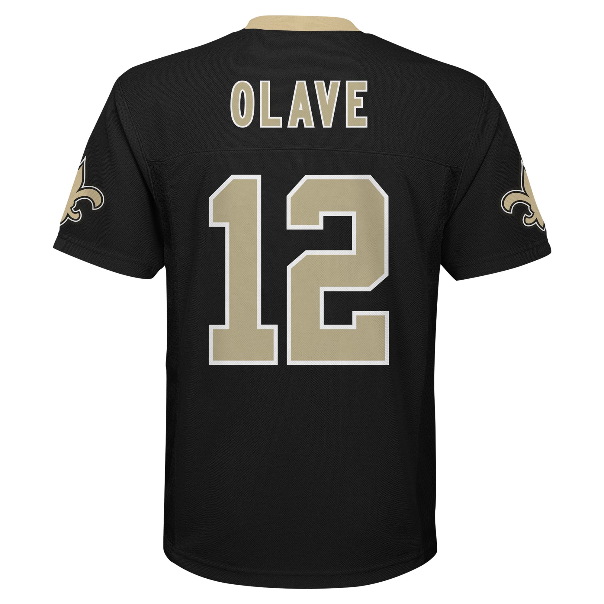 Youth Chris Olave Black New Orleans Saints Replica Jersey
