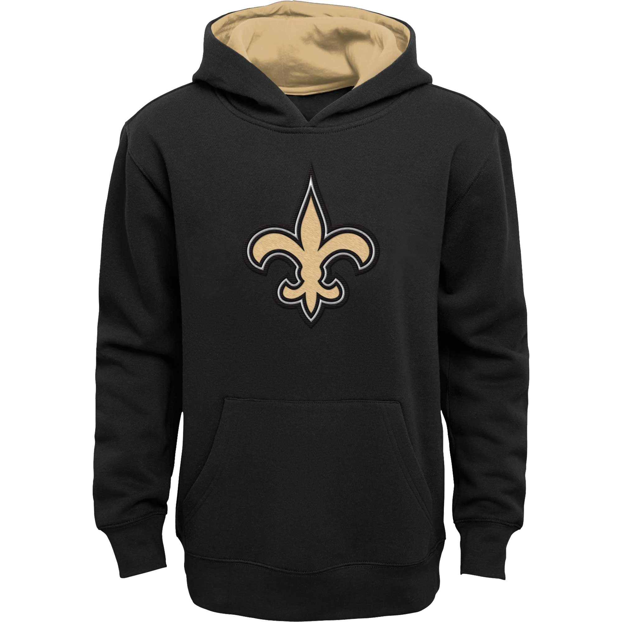 Youth Outerstuff Natural New Orleans Saints Prime Pullover Hoodie