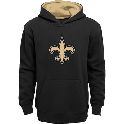 New Orleans Saints Outerstuff Youth Prime Pullover Hoodie - Black