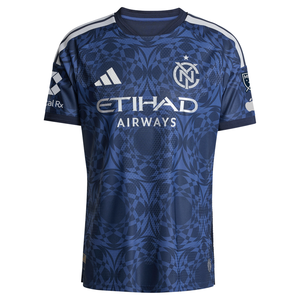 Camiseta adidas azul del New York City FC 2026 para hombre, kit de ...