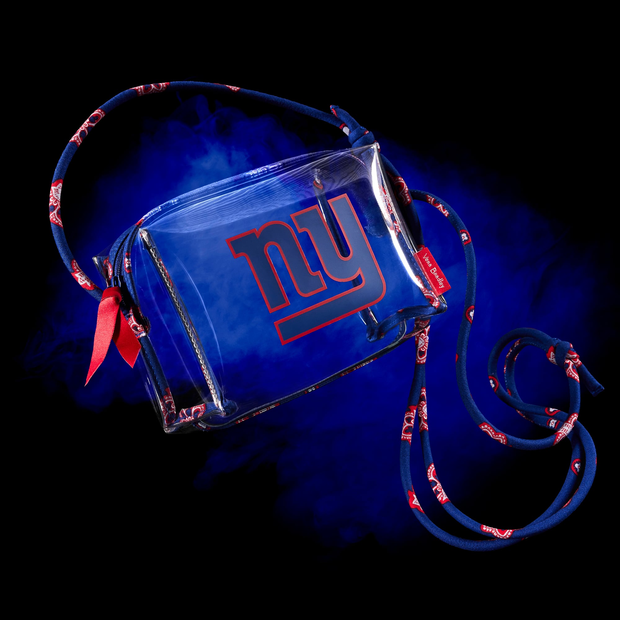 New York Giants Vera Bradley Clear Crossbody