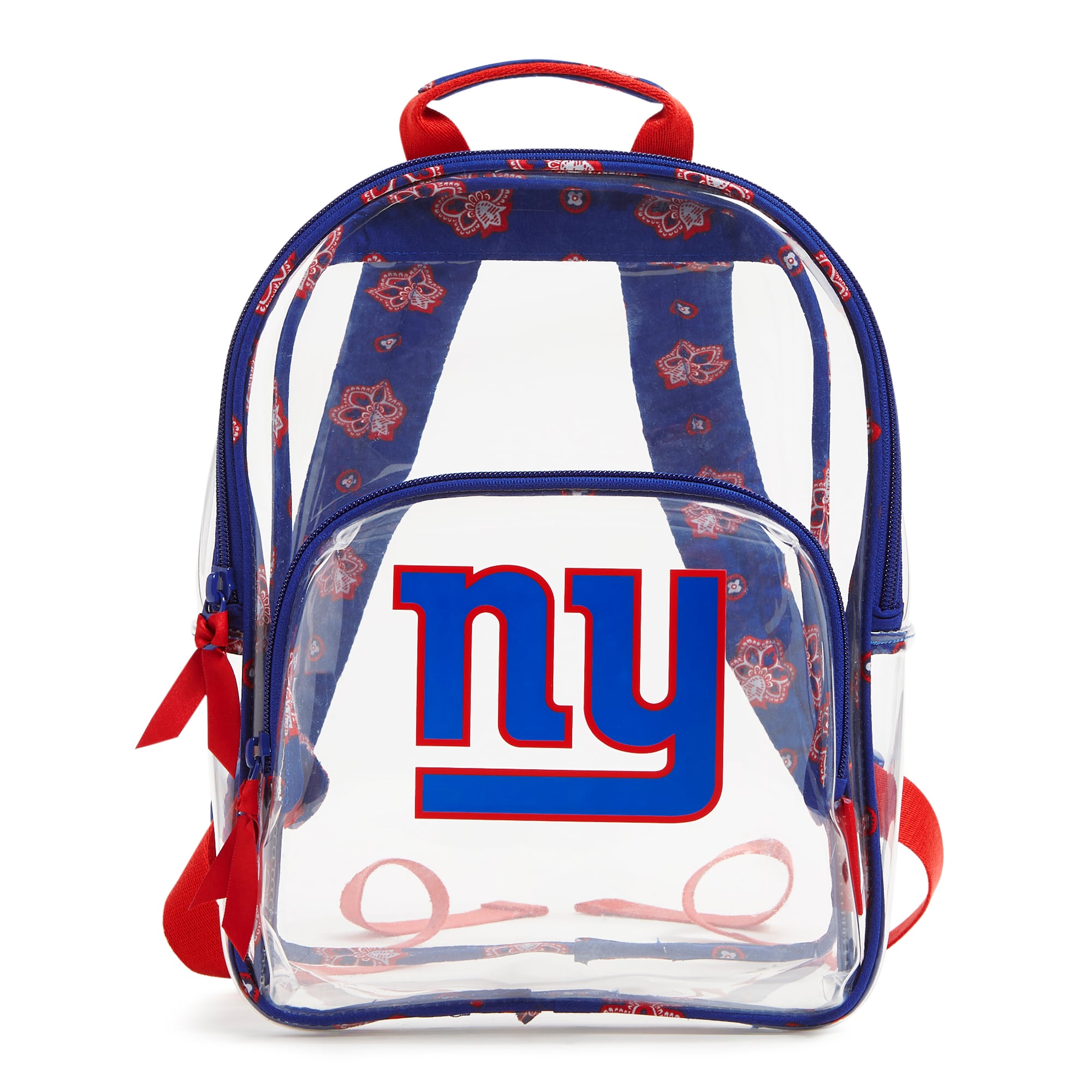 New York Giants Vera Bradley Clear Small Backpack