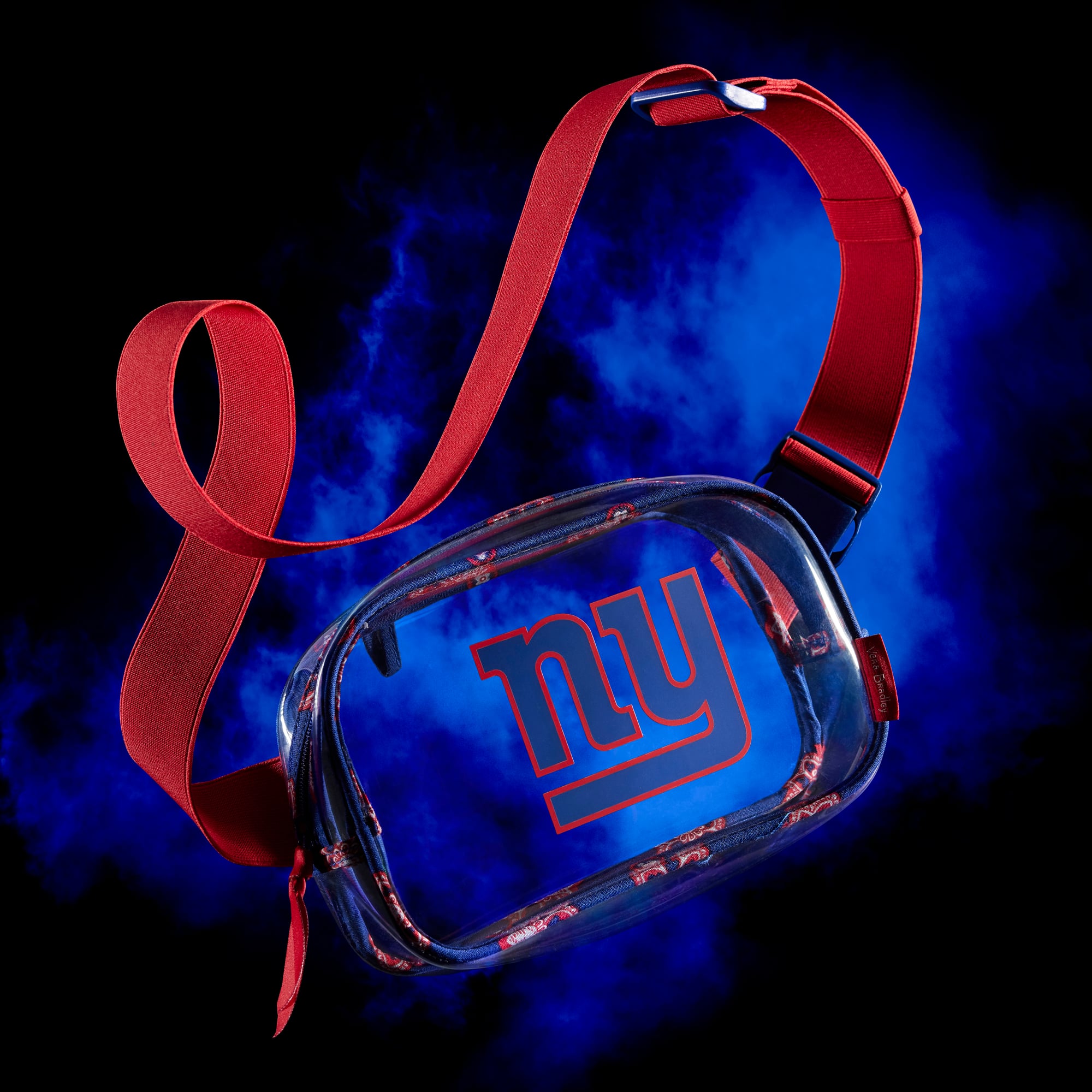 New York Giants Vera Bradley Clear Small-Belt Bag
