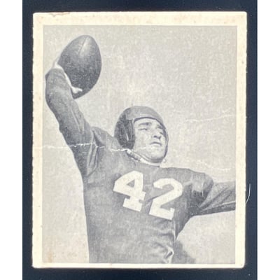 1948 Bowman #12 Charles "Chucking" Conerly SP RC