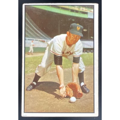 1953 Bowman Color #1 Davey Williams