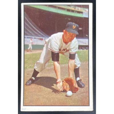1953 Bowman Color #1 Davey Williams