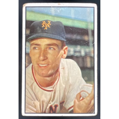1953 Bowman Color #126 Al Corwin
