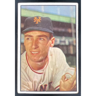 1953 Bowman Color #126 Al Corwin