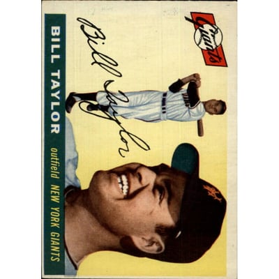 1955 Topps #53 Bill Taylor