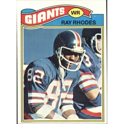 1977 Topps #98 Ray Rhodes RC