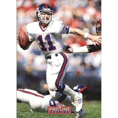 1992 Pro Line Profiles National Convention #350 Phil Simms