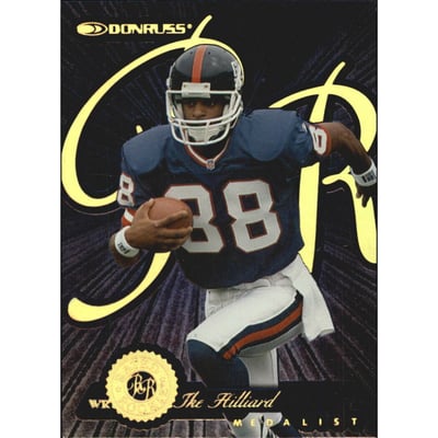 1997 Donruss Rated Rookies Medalist #1 Ike Hilliard