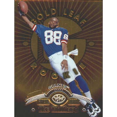 1997 Leaf Fractal Matrix #153 Ike Hilliard GX