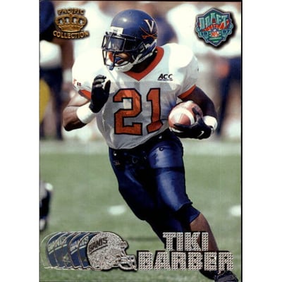 1997 Pacific Silver #423 Tiki Barber
