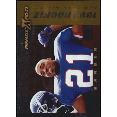 1997 Pinnacle X-Press Autumn Warriors #123 Tiki Barber