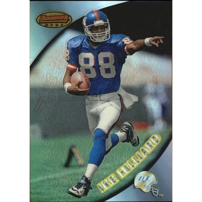 1997 Stadium Club Bowman's Best Rookie Previews Refractors #BBP5 Ike Hilliard