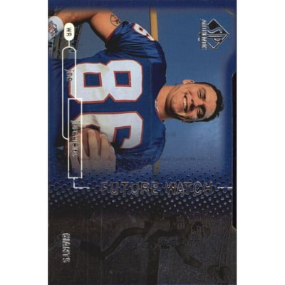 1998 SP Authentic Die Cuts #22 Joe Jurevicius