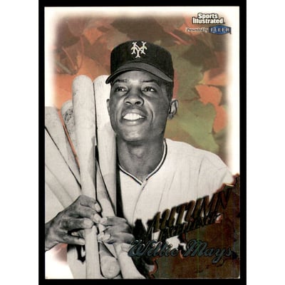 1998 Sports Illustrated World Series Fever Autumn Excellence #1 Willie Mays
