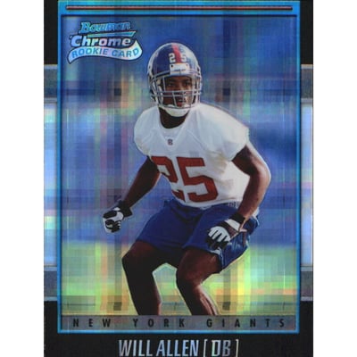 2001 Bowman Chrome Xfractors #171 Will Allen