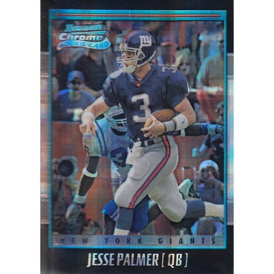 2001 Bowman Chrome Xfractors #188 Jesse Palmer