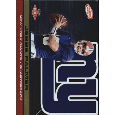 2001 Pacific Prism Atomic Gold #180 Jesse Palmer