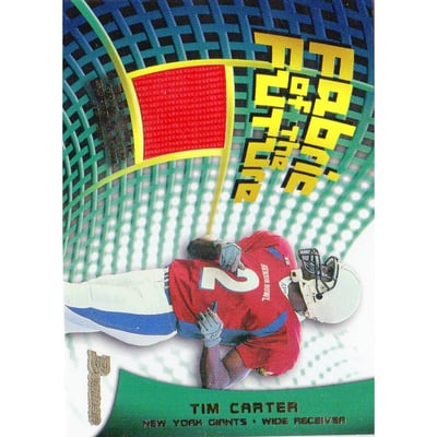 2002 Bowman Fabric of the Future #FFTC Tim Carter C