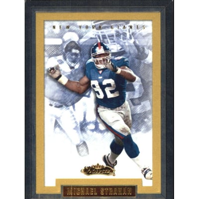 2002 Fleer Showcase Legacy #72 Michael Strahan