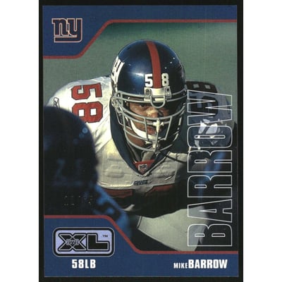 2002 Upper Deck XL Holofoil #318 Michael Barrow