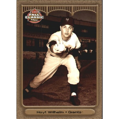 2003 Fleer Fall Classics Championship Gold #13 Hoyt Wilhelm
