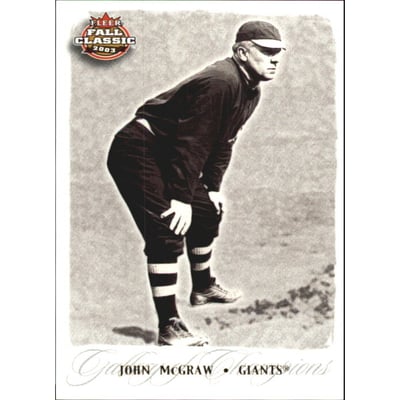 2003 Fleer Fall Classics Championship Gold #80 John  McGraw GC