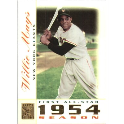 2003 Topps Tribute Perennial All-Star #1 Willie Mays