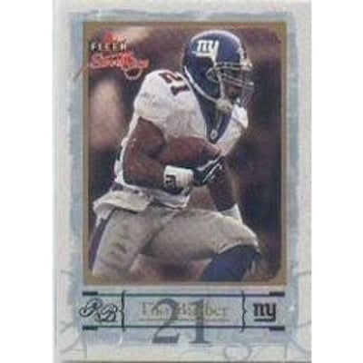 2004 Fleer Sweet Sigs Gold #33 Tiki Barber