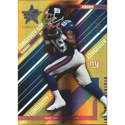 2004 Leaf Rookies and Stars Longevity Gold #192 Mark Jones