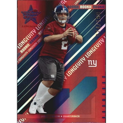 2004 Leaf Rookies and Stars Longevity Ruby #221 Jared Lorenzen