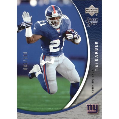 2004 Sweet Spot Silver #64 Tiki Barber