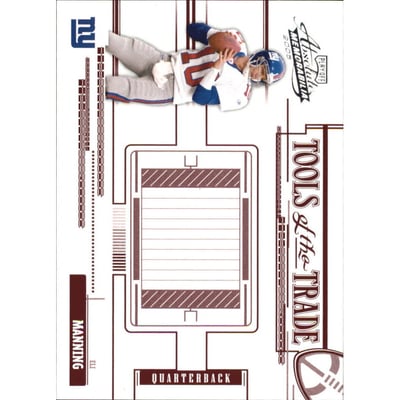 2005 Absolute Memorabilia Tools of the Trade Red #32 Eli Manning