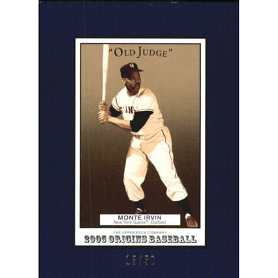 2005 Origins Old Judge Blue #136 Monte Irvin RET