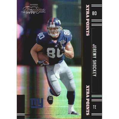 2005 Playoff Prestige Xtra Points Black #89 Jeremy Shockey