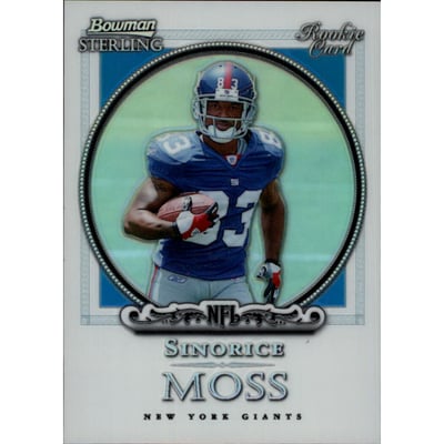 2006 Bowman Sterling Refractors #24 Sinorice Moss