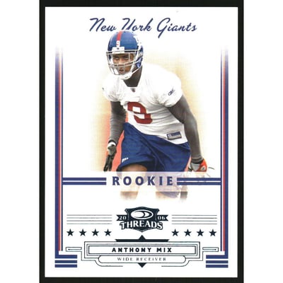 2006 Donruss Threads Retail Blue #183 Anthony Mix