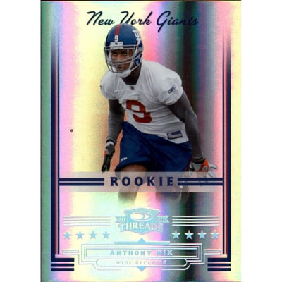 2006 Donruss Threads Silver Holofoil #183 Anthony Mix
