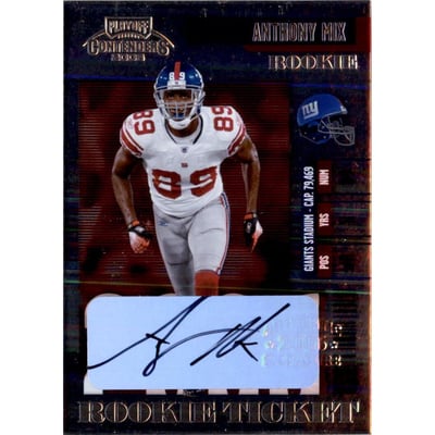 2006 Playoff Contenders #190 Anthony Mix AU RC