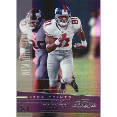 2006 Playoff Prestige Xtra Points Purple #100 Amani Toomer
