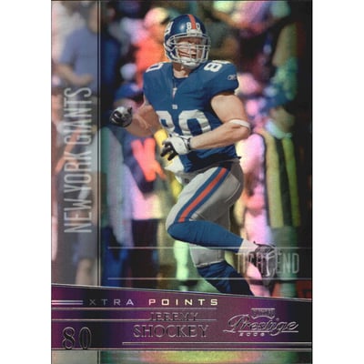 2006 Playoff Prestige Xtra Points Purple #102 Jeremy Shockey
