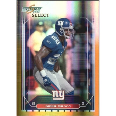 2006 Select Gold #183 Gibril Wilson