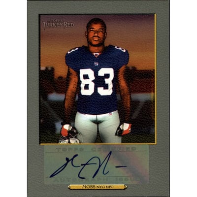 2006 Topps Turkey Red Autographs Gray #SM Sinorice Moss C