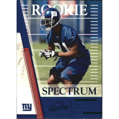 2007 Absolute Memorabilia Spectrum Blue Retail #201 Aaron Ross