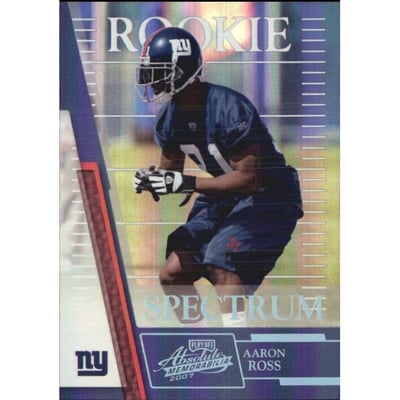 2007 Absolute Memorabilia Spectrum Silver #201 Aaron Ross