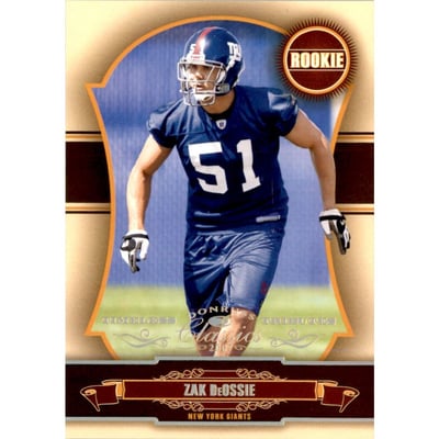 2007 Donruss Classics Timeless Tributes Gold #260 Zak DeOssie
